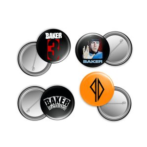 Buttons Baker 3 4 pcs small