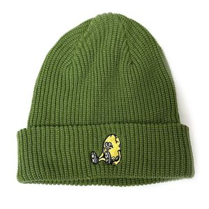 Beanie Heroin Skateboards Egg Olive