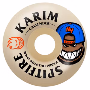 Spitfire Wheels Formula Four Radial Full Challender 58mm 97a Wide