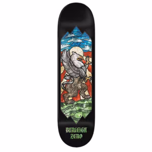 Skateboard Zero Stained Glass Brandon Burliegh 8,5''