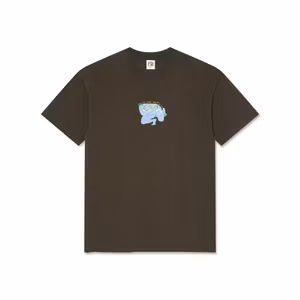 Polar Skate Co Tee Shy Bow (Brown)