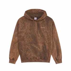 Polar Skate Co Acid Frank Hoodie Surf Logo (Brown)