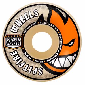 Spitfire Wheels Formula Four Radial Full 54mm 99a