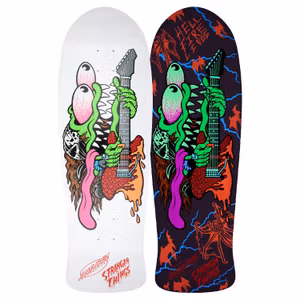 Skateboard Stanta Cruz Stranger Things Meek Slasher White