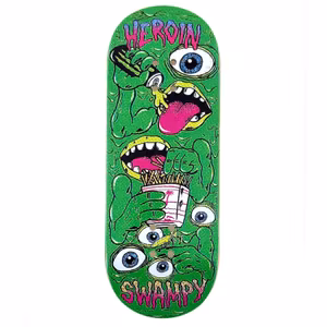 Fingerboard Complete Heroin Mutate or Die Swampy – 34mm