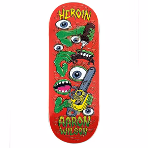 Fingerboard Complete Heroin Mutate or Die Aarron Wilson – 34mm