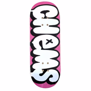 Fingerboard Complete Chems Bubble Logo Pink – 33mm