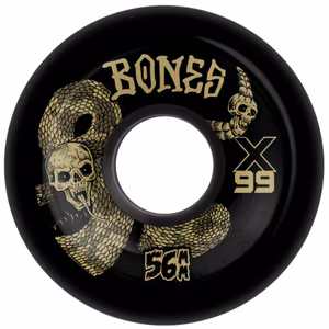 Bones Wheels X Formula Death Venom V6 Widecut 99a 56mm Black