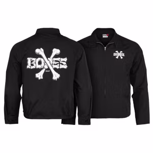 Powell Peralta Cross Bones Gas Jacket Black