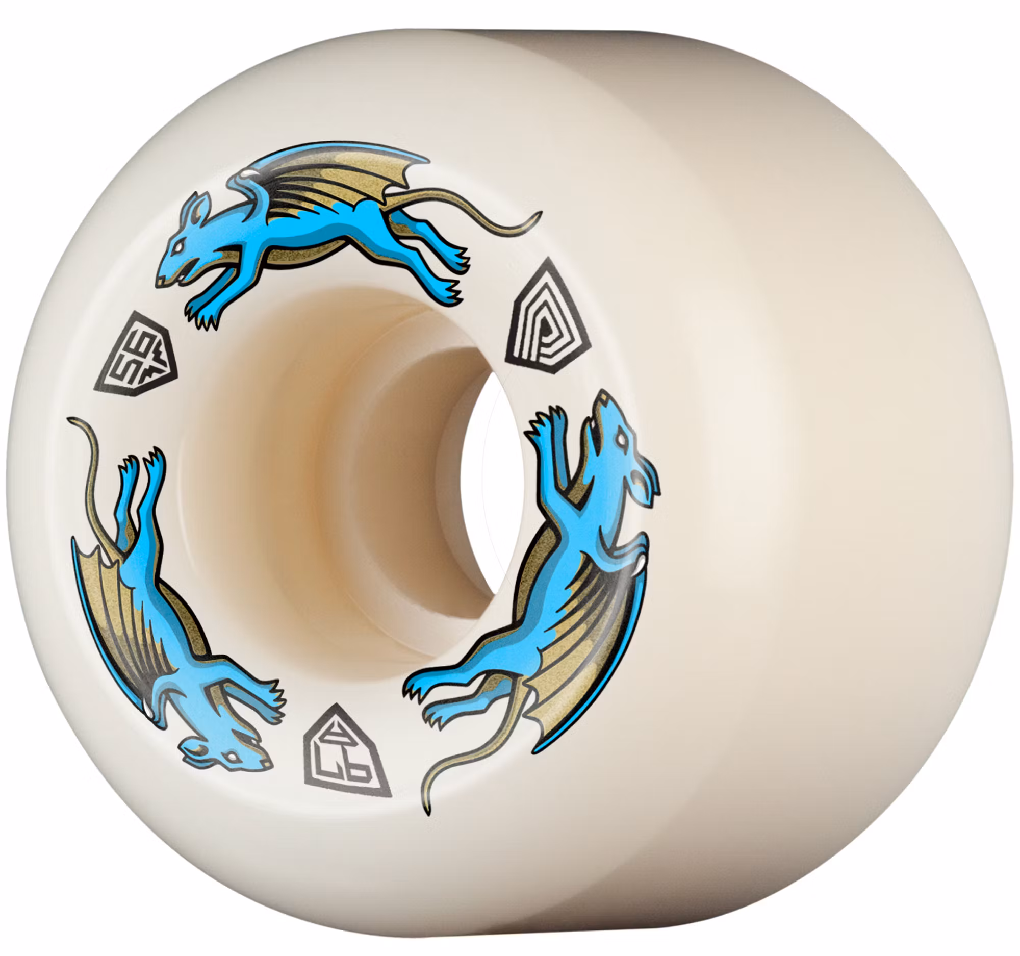 Powell Peralta Dragon Formula Nano Rat Skateboard Wheels 97a 56mm x 39mm – Nordic Skateboard Supply