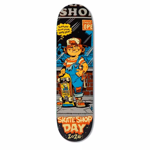 Skateboard Real Skateboards Skate Shop Day Shopkeeper 8,5''