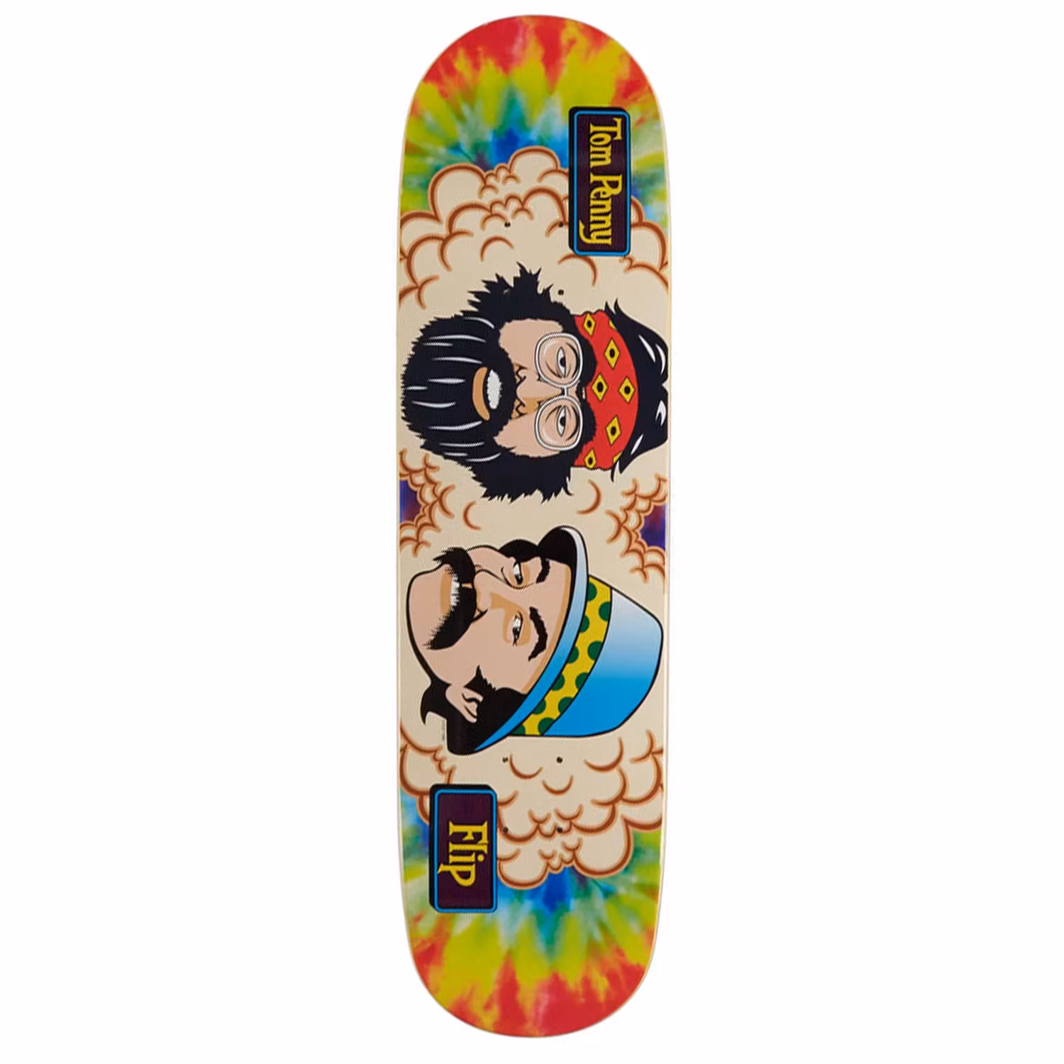 Flip Skateboards Tom Penny Friends Tye Dye Skateboard 8.25 inch purple – Nordic Skateboard Supply