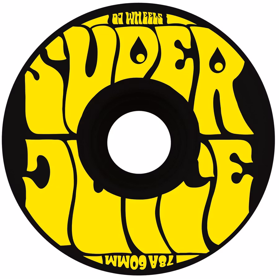 OJ Wheels Super Juice Cruiser Skateboard Wheels 78a 60mm black – Nordic Skateboard Supply