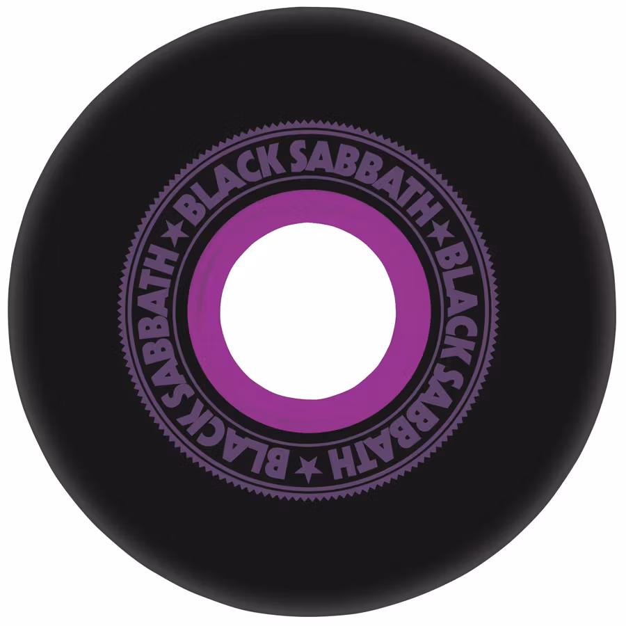 OJ Wheels Super Juice Cruiser Skateboard Wheels Black Sabbath Paranoid 78a 60mm Black reverse – Nordic Skateboard Supply