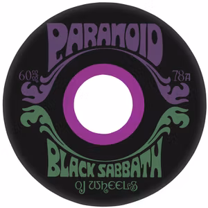 OJ Wheels Super Juice 78a Black Sabbath Paranoid 60mm