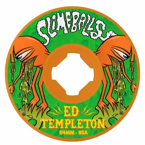 Wheels Slime Balls Ed Templeton Vomit Hardline 95a 54mm orange