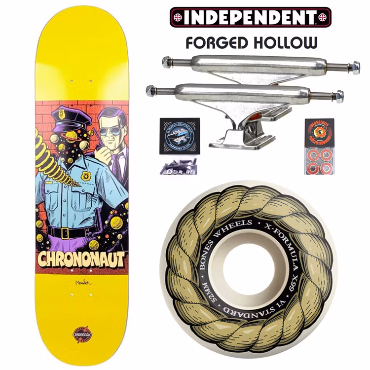 Chrononaut The Man Two Pro Complete Skateboard 52mm – Nordic Skateboard Supply