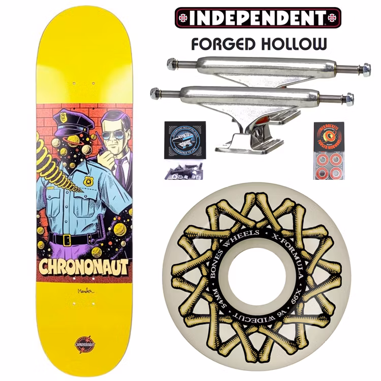 Chrononaut The Man Two Pro Complete Skateboard 54mm – Nordic Skateboard Supply