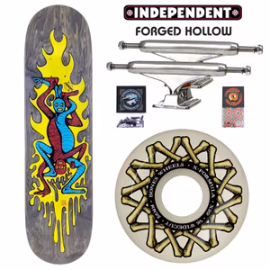 Pro Complete Chrononaut Lizard People Twin Tail x Independent trucks x Bones X Formula