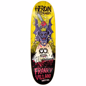 Heroin Skateboards Franky Villani Guest Egg 9,5''