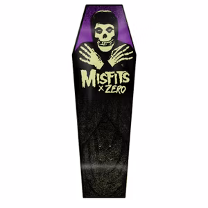 Skateboard Zero Misfits Fiend Coffin Mid GITD 9,5''
