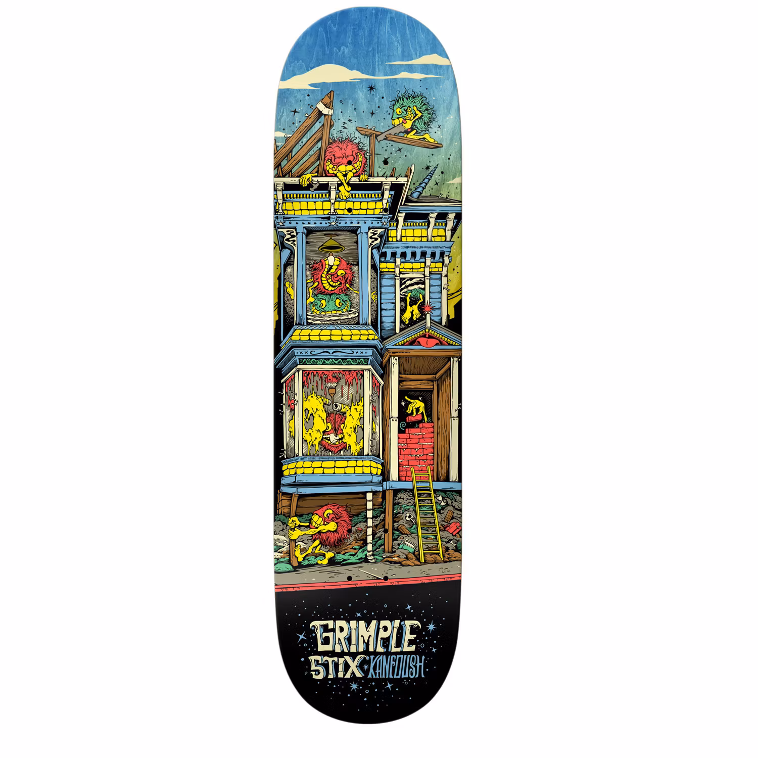 Antihero Skateboards Austin Kanfoush Grimple Stix Victorians skateboard 8.75 inch – Nordic Skateboard Supply