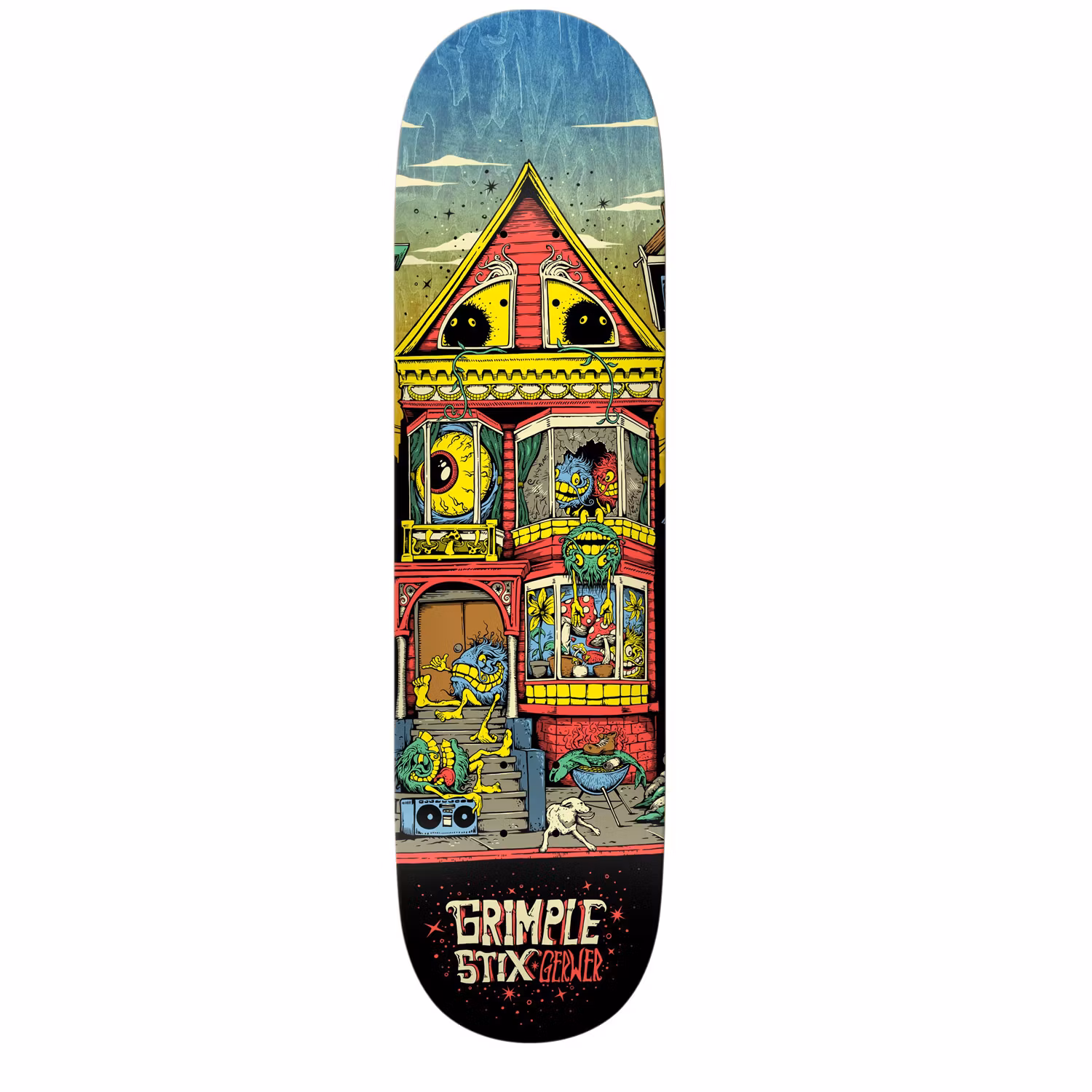 Antihero Skateboards Frank Gerwer Grimple Stix Victorians skateboard 8.25 inch – Nordic Skateboard Supply