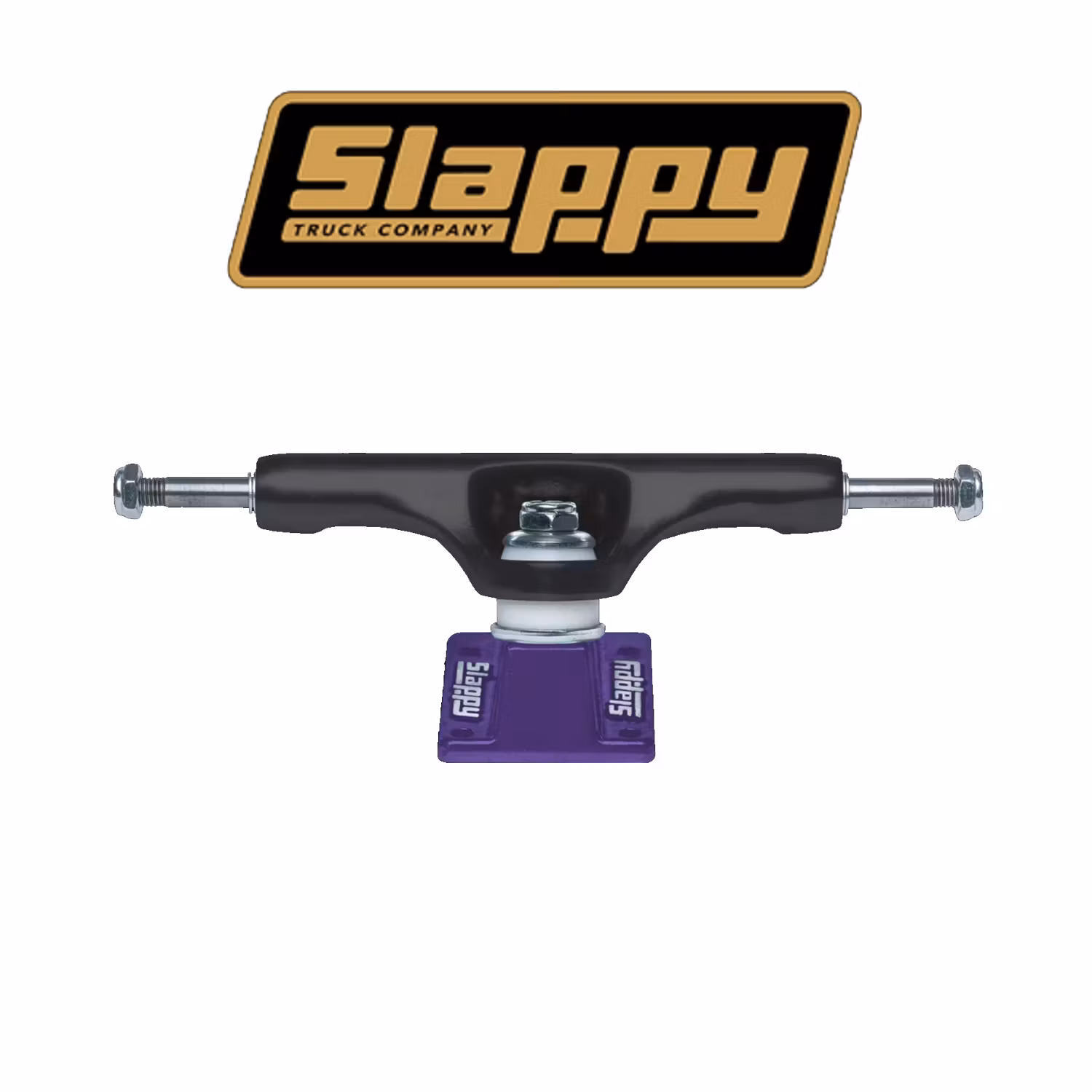 Slappy Trucks ST1 Hollow BAM 8.5 inch Hollow Skateboard Truck black purple – Nordic Skateboard Supply