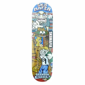 Skateboard Sk8 Mafia Yo Chill Turner 8,25''