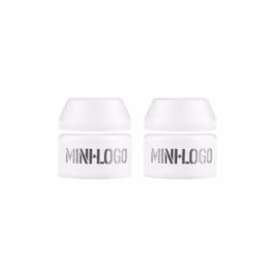 Bushings Mini Logo Medium White