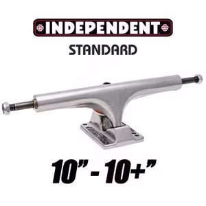Independent 215 Standard Polished Skateboard Trucks 10''