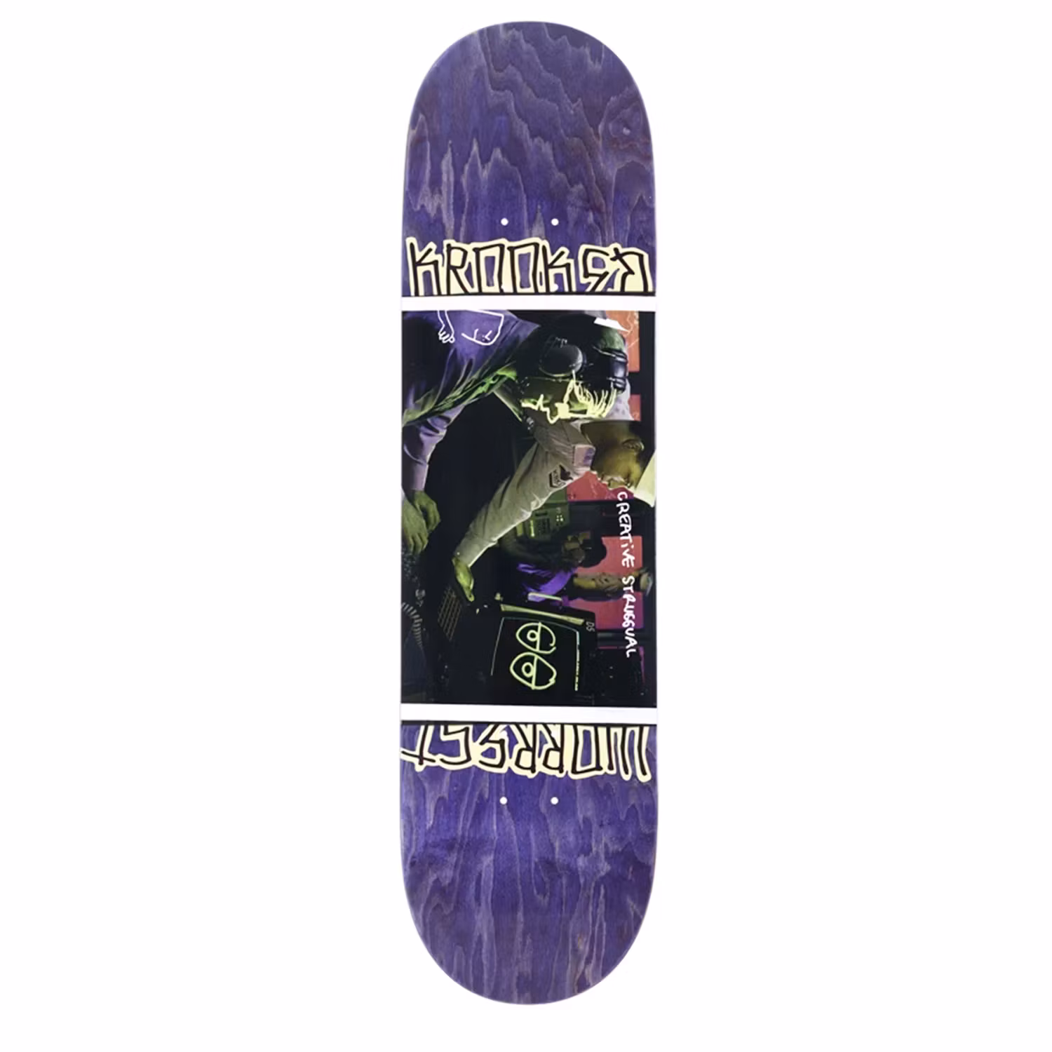 Krooked Skateoards Bobby Worrest Struggle DBX 8.25'' – Nordic Skateboard Supply