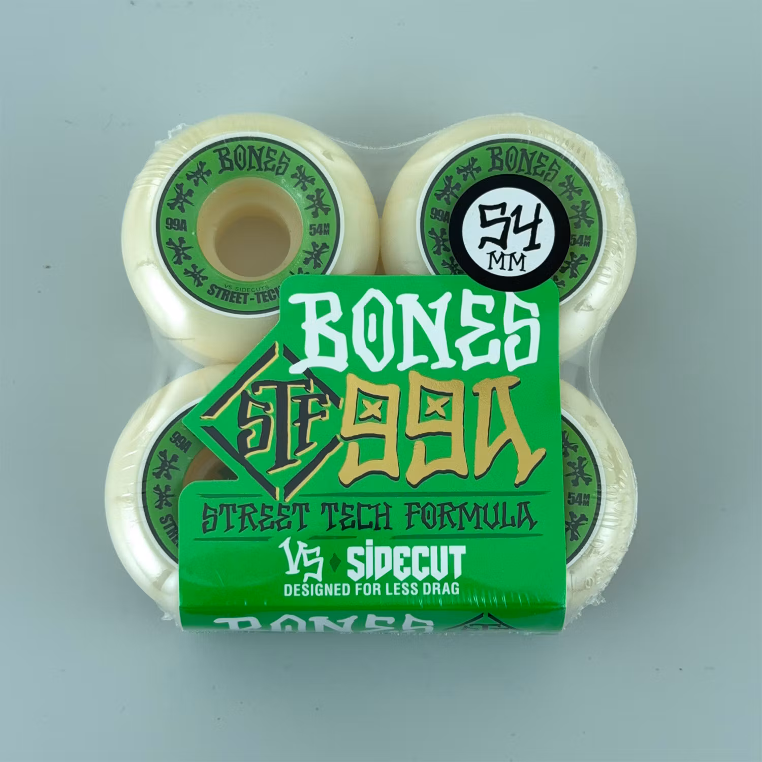 Bones Wheels Street Tech Formula Sidecuts V5 Skateboard Wheels 99a 54mm packaging – Nordic Skateboard Supply