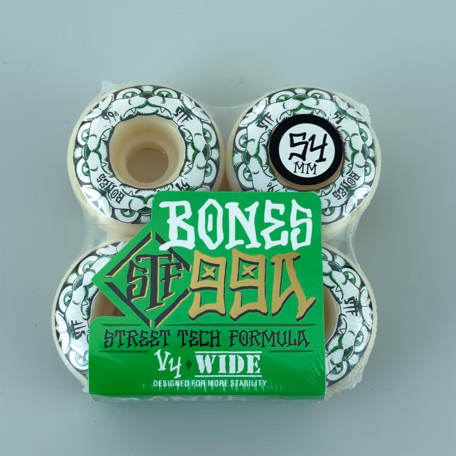Bones Wheels Street Tech Formula Dog Night V4 Wide Skateboard Wheels 99a 54mm packaging – Nordic Skateboard Supply
