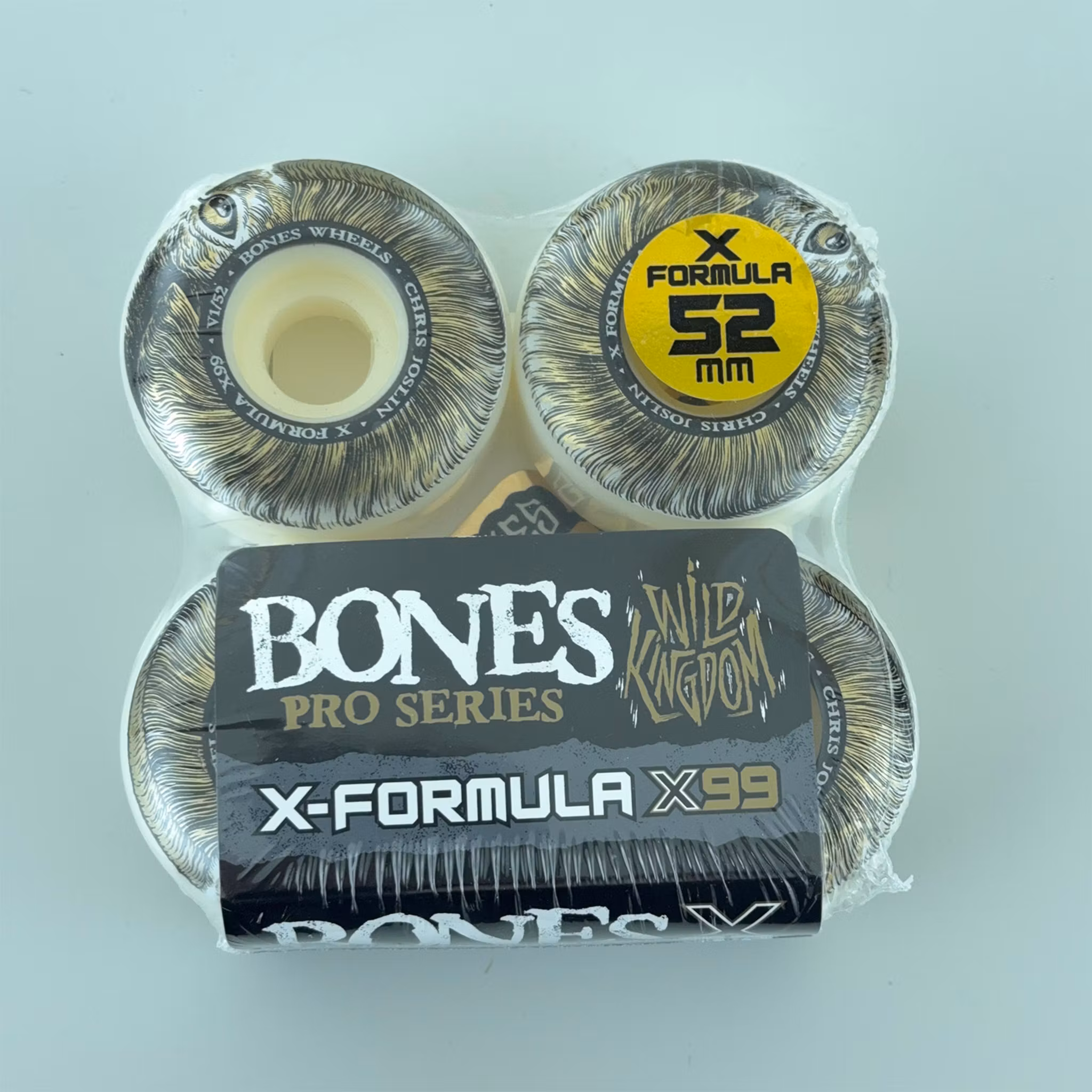 Bones Wheels X Formula Chris Joslin Rampage V1 Standard Skateboard Wheels 99a 52mm packaging – Nordic Skateboard Supply