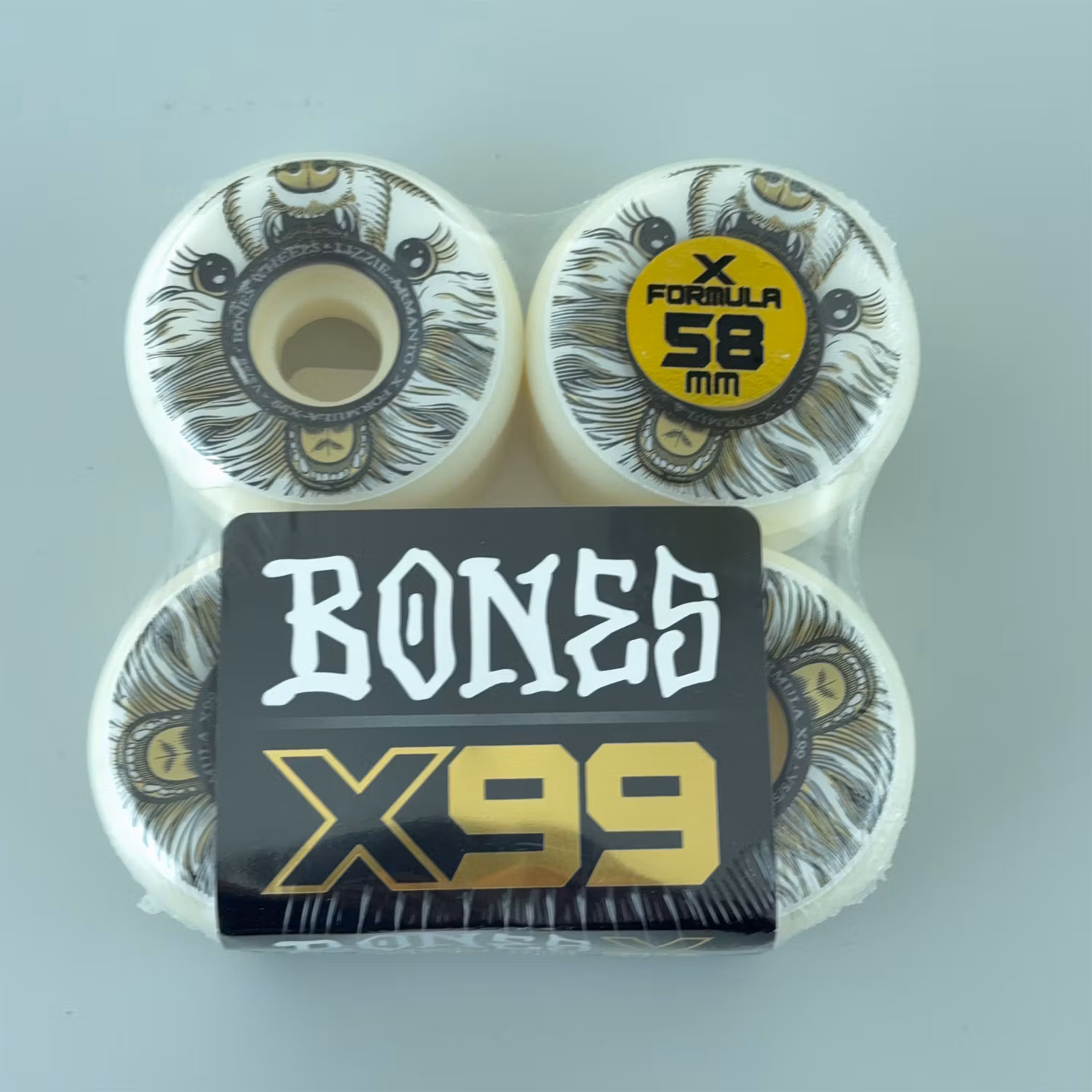 Bones Wheels X Formula Armanto Alma Mutter V5 Sidecut Skateboard Wheels 99a 58mm packaging – Nordic Skateboard Supply