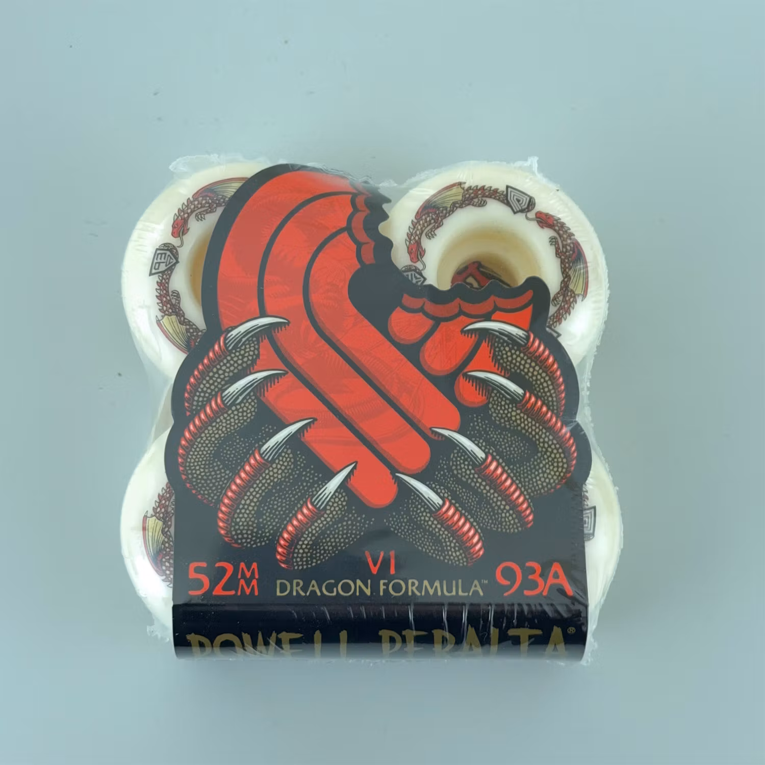 Powell Peralta Dragon Formula Skateboard Wheels 93a 52mm x 31mm packaging – Nordic Skateboard Supply