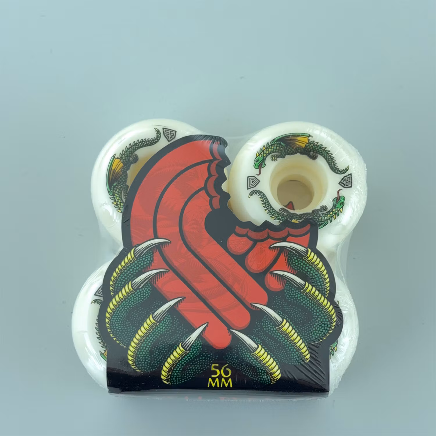 Powell Peralta Dragon Formula A2 Widecut Skateboard Wheels 93a 56mm packaging – Nordic Skateboard Supply