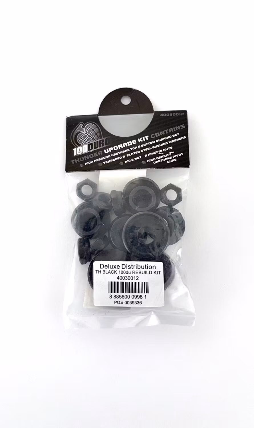 Thunder Trucks Rebuild Kit Skateboard Truck 100a black packaging – Nordic Skateboard Supply