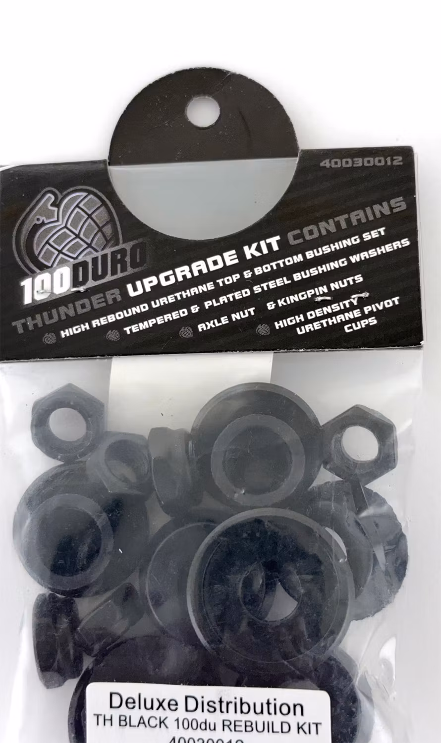 Thunder Trucks Rebuild Kit Skateboard Truck 100a black contents – Nordic Skateboard Supply