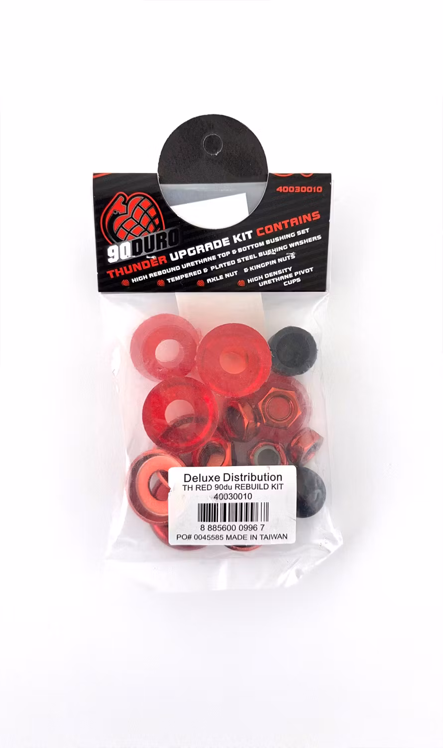 Thunder Trucks Rebuild Kit Skateboard Truck 90a red packaging – Nordic Skateboard Supply
