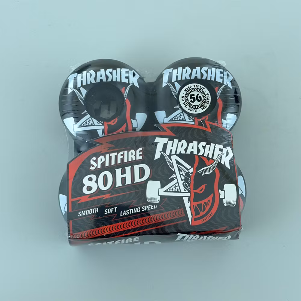 Spitfire Wheels Conical Full Chrome Skateboard Wheels 80a 58mm black packang – Nordic Skateboard Supply