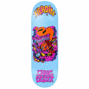 Heroin Skateboards Craig Questions Scrap Metal 10''