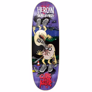 Heroin Skateboards Curb Killer Nine Merged 10''