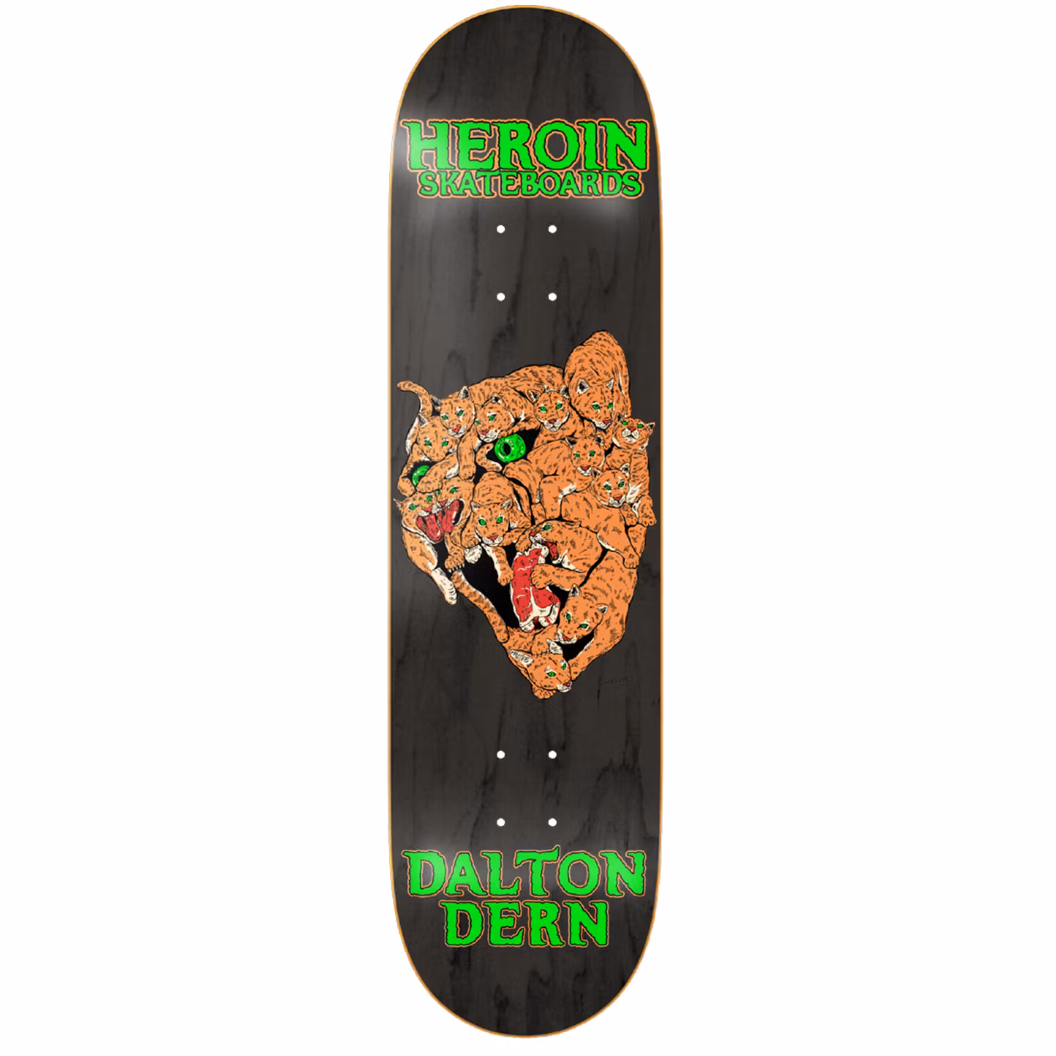 Heroin Skateboards Dalton Dern Panther 8.5 inch - Nordic Skateboard Supply