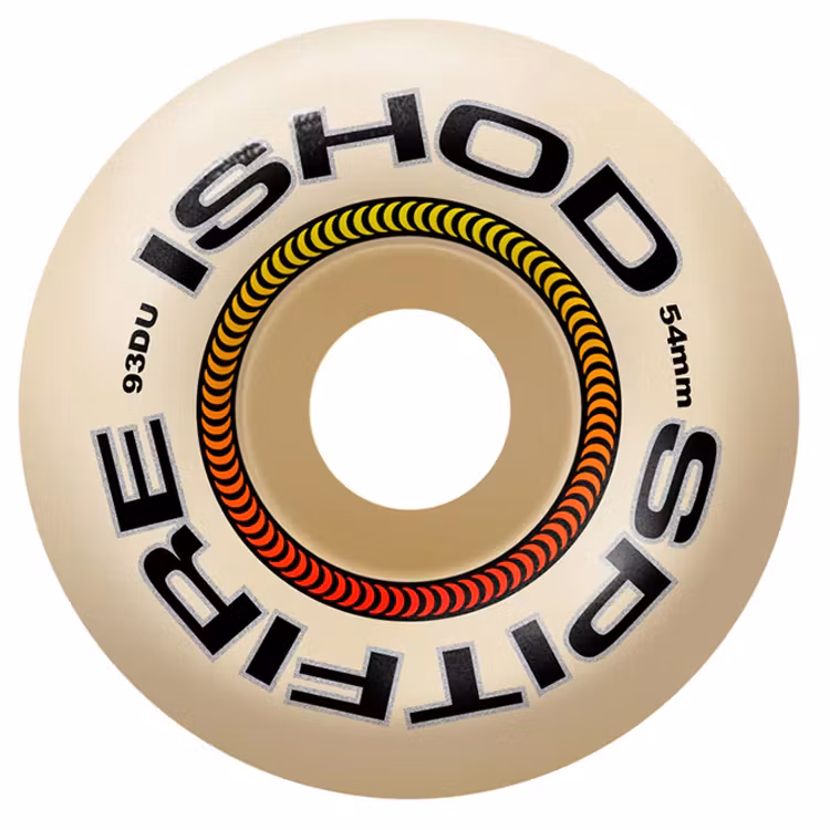 Spitfire Wheels Formula Four Soft Sliders Ishod Lockin Classics 54mm 93a - Nordic Skateboard Supply