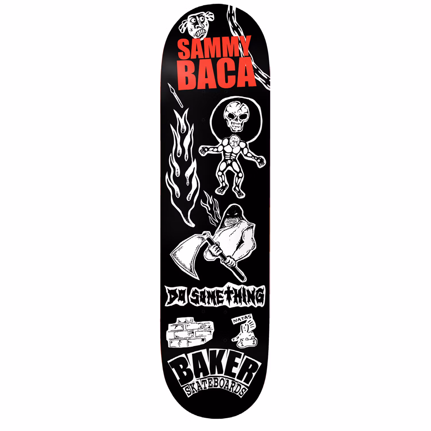 Baker Skateboards Sammy Baca Devine Skateboard 8.5 inch – Nordic Skateboard Supply