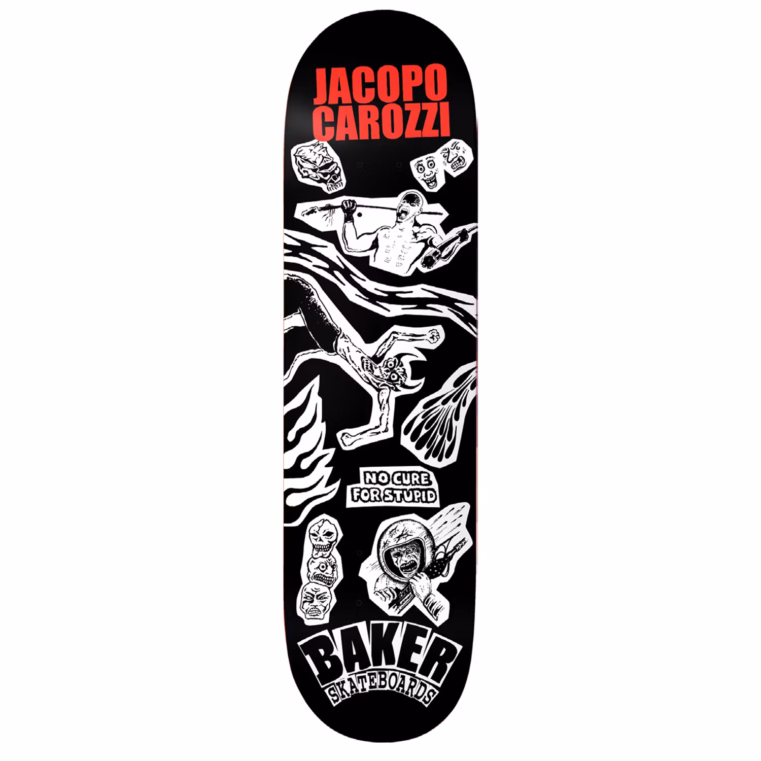 Baker Skateboards Jacopo Devine Skateboard 8.25 inch – Nordic Skateboard Supply