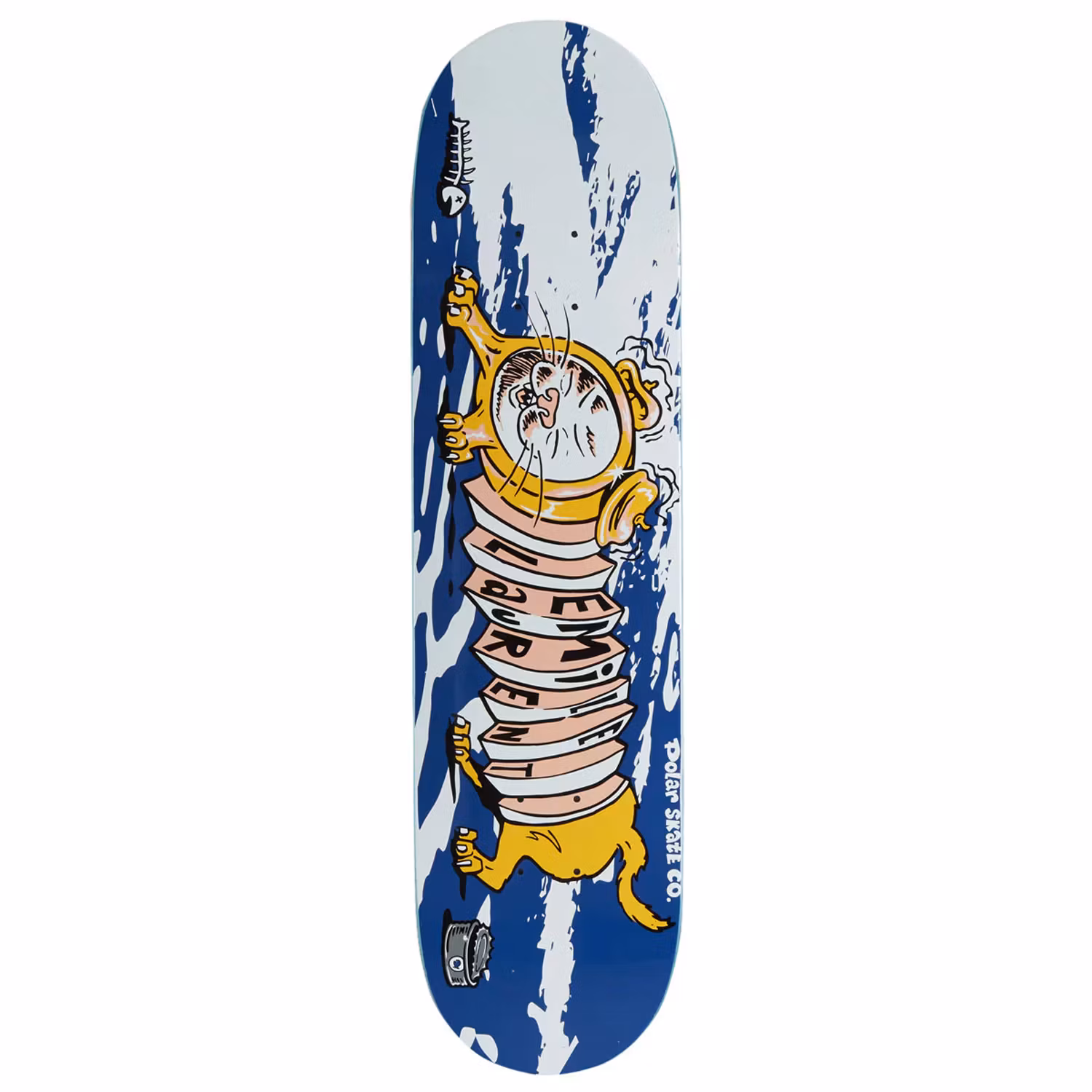 Skateboard Polar Emil Laurent Accordion Dog 8.375 inch - Nordic Skateboard Supply