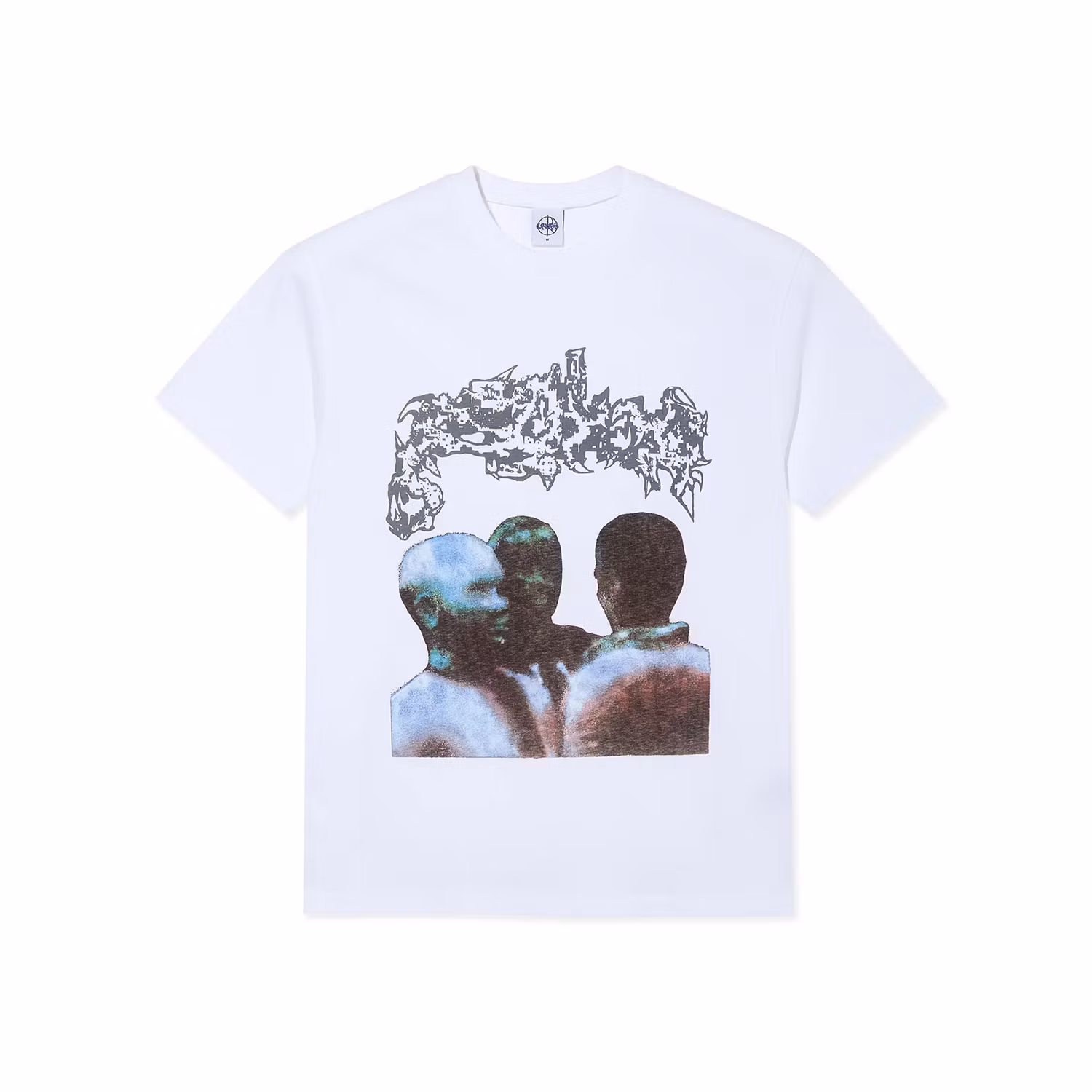 Polar Skate Co Band Tee Overhead White - Nordic Skateboard Supply
